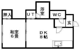 パレスエイト 307 ｜ 北海道札幌市中央区南八条西８丁目（賃貸マンション1LDK・3階・28.07㎡） その2