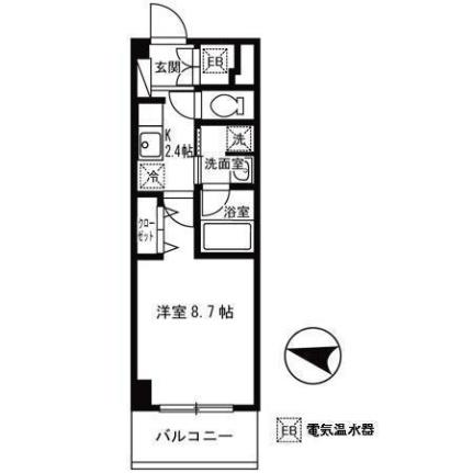 ホーリーフォート南平岸 407｜北海道札幌市豊平区平岸六条１５丁目(賃貸マンション1K・4階・30.40㎡)の写真 その2