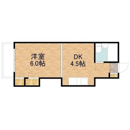 サンセットハイツ平岸 311｜北海道札幌市豊平区平岸四条８丁目(賃貸マンション1DK・3階・21.12㎡)の写真 その2