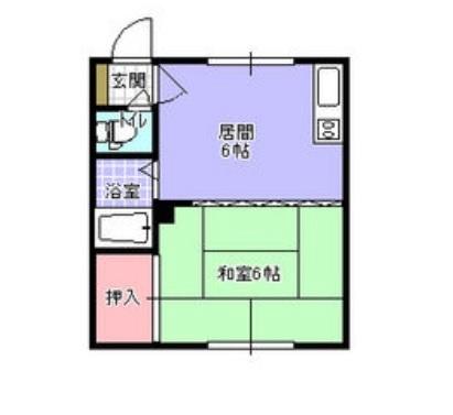 二条ハイツ 10｜北海道札幌市白石区東札幌二条３丁目(賃貸アパート1DK・2階・28.07㎡)の写真 その2