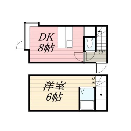 北海道札幌市清田区清田三条１丁目（賃貸アパート1DK・2階・32.40㎡） その2