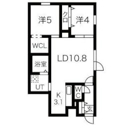 月寒中央駅 8.9万円