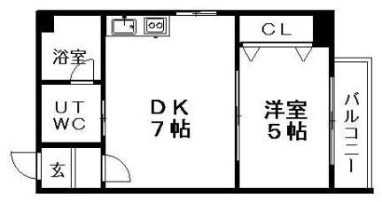 サンシャインハイツ 201｜北海道札幌市白石区本通１０丁目南(賃貸マンション1DK・2階・30.03㎡)の写真 その2