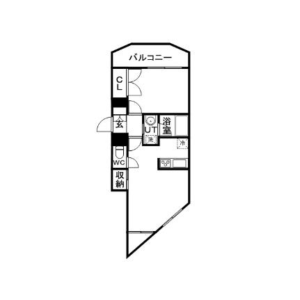 アクアプレイス 601｜北海道札幌市白石区菊水二条２丁目(賃貸マンション1LDK・6階・37.21㎡)の写真 その2