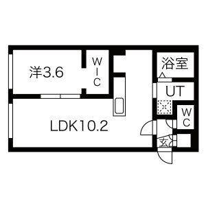 ディモーラＮ12 101｜北海道札幌市東区北十二条東２丁目(賃貸マンション1LDK・1階・33.00㎡)の写真 その2