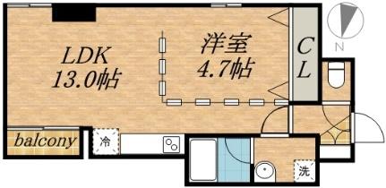 札幌中央レジデンス 1205｜北海道札幌市中央区南五条西１丁目(賃貸マンション1LDK・12階・38.95㎡)の写真 その2