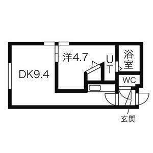 ゼスティ大通り 402｜北海道札幌市中央区大通西１７丁目(賃貸マンション1LDK・4階・29.05㎡)の写真 その2