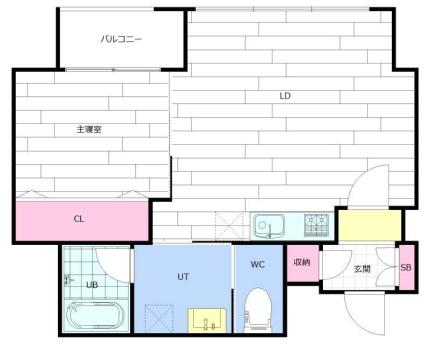 プレミアムガーデン北円山 403｜北海道札幌市中央区北四条西１８丁目(賃貸マンション1LDK・4階・59.45㎡)の写真 その2