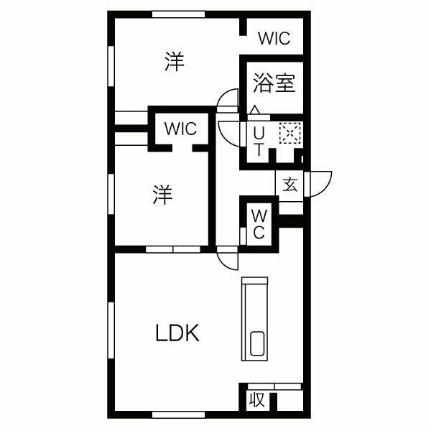 仮）Ｒーｆｉｎｏ北8条 405｜北海道札幌市中央区北八条西２０丁目(賃貸マンション2LDK・4階・66.12㎡)の写真 その2