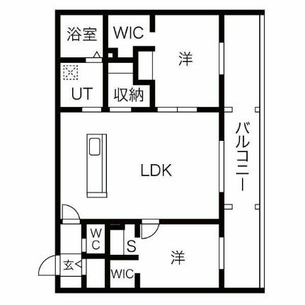 仮）Ｒーｆｉｎｏ北8条 410｜北海道札幌市中央区北八条西２０丁目(賃貸マンション2LDK・4階・66.78㎡)の写真 その2