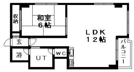 ドミ円山 102｜北海道札幌市中央区南六条西２５丁目(賃貸マンション1LDK・1階・42.90㎡)の写真 その2