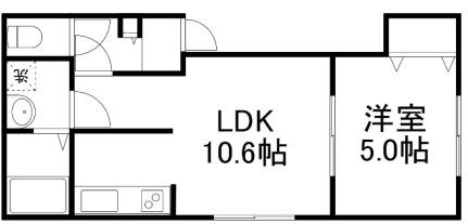 パークアベニュー南郷 401｜北海道札幌市白石区栄通８丁目(賃貸マンション1LDK・4階・31.94㎡)の写真 その2