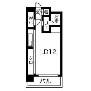 Ｆ021 1002｜北海道札幌市白石区菊水二条１丁目(賃貸マンション1K・10階・35.51㎡)の写真 その2