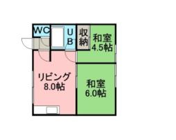白石駅 4.5万円