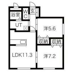 学園前駅 7.2万円