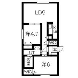 月寒中央駅 6.2万円