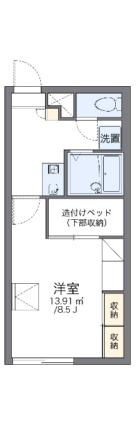 レオパレスＫ．Ｙ 104｜北海道函館市本通２丁目(賃貸アパート1K・1階・23.18㎡)の写真 その2