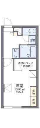 レオパレスグット・ケミストリー 205｜北海道函館市海岸町(賃貸アパート1K・2階・23.18㎡)の写真 その2
