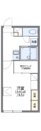 レオパレスアトリオ富岡 205｜北海道函館市富岡町３丁目(賃貸アパート1K・2階・23.18㎡)の写真 その2