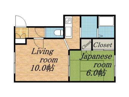 ＳＱＵＡＲＥ　ＨＯＵＳＥ（スクウェアハウス） 202｜北海道札幌市西区八軒八条東２丁目(賃貸アパート1LDK・2階・33.00㎡)の写真 その2