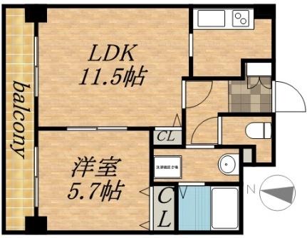 ティアラタワー中島倶楽部（I－IV） 3410｜北海道札幌市中央区南八条西４丁目(賃貸マンション1LDK・32階・39.84㎡)の写真 その2