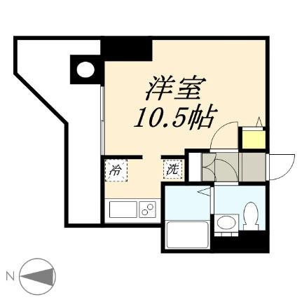 レジディア札幌駅前 512｜北海道札幌市中央区北五条東２丁目(賃貸マンション1R・5階・25.85㎡)の写真 その2