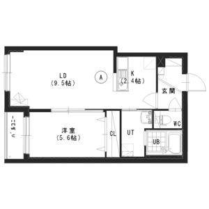 グランスター8 301｜北海道札幌市中央区南六条西８丁目(賃貸マンション1LDK・3階・41.37㎡)の写真 その2