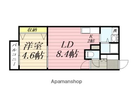 Ｍａｎｙ’ｓ　ＣｏｕｒｔＮ6 202｜北海道札幌市中央区北六条西２０丁目(賃貸マンション1LDK・2階・34.78㎡)の写真 その2