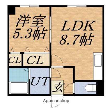 北海道札幌市中央区南八条西１３丁目(賃貸マンション1DK・2階・30.00㎡)の写真 その2