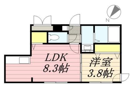 フォレスタ麻生 306｜北海道札幌市北区北四十条西５丁目(賃貸マンション1LDK・3階・29.82㎡)の写真 その2