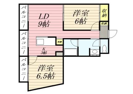 プルミエールメゾン南円山 103｜北海道札幌市中央区南五条西１８丁目(賃貸マンション2LDK・1階・55.19㎡)の写真 その2