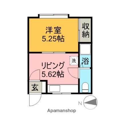 ＮＥＷ　ＲＩＣＨ ｜北海道滝川市幸町３丁目(賃貸アパート1DK・2階・24.17㎡)の写真 その2