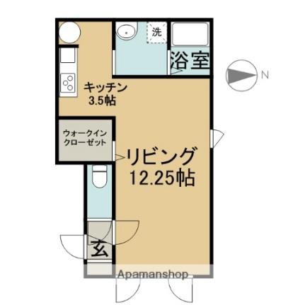 ＢＥＳＴＲＯＯＭ東町  ｜ 北海道滝川市東町１丁目（賃貸アパート1K・1階・37.67㎡） その2