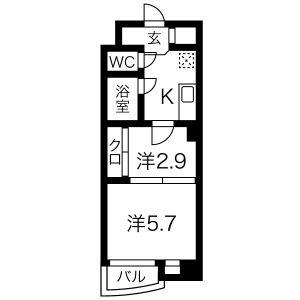 サンドルフ・札幌 403｜北海道札幌市中央区南六条西８丁目(賃貸マンション1K・4階・27.00㎡)の写真 その2