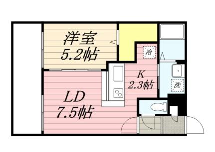 サンコート円山ガーデンヒルズ 902｜北海道札幌市中央区南六条西２６丁目(賃貸マンション1LDK・9階・34.73㎡)の写真 その2