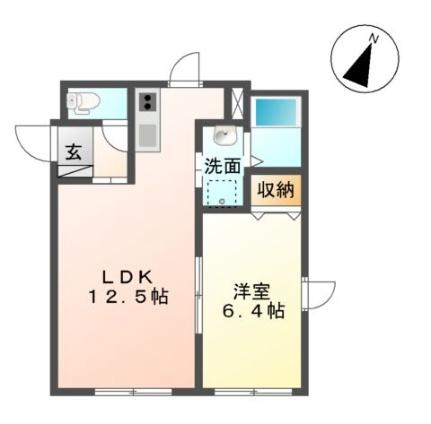 221　円山テラス 402｜北海道札幌市中央区北二条西２１丁目(賃貸マンション1LDK・4階・41.44㎡)の写真 その2