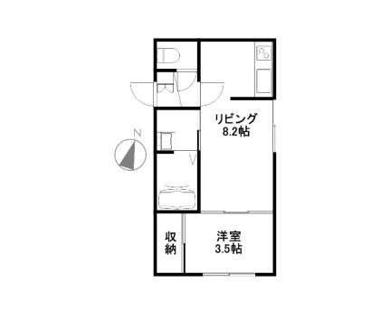 Ｒｏｉ　Ｃｈａｍｂｒｅ 503｜北海道札幌市中央区南二条西９丁目(賃貸マンション1LDK・5階・28.50㎡)の写真 その2