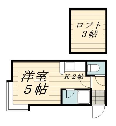 マリオンコートＳ13 202｜北海道札幌市中央区南十三条西１１丁目(賃貸アパート1K・2階・14.58㎡)の写真 その2