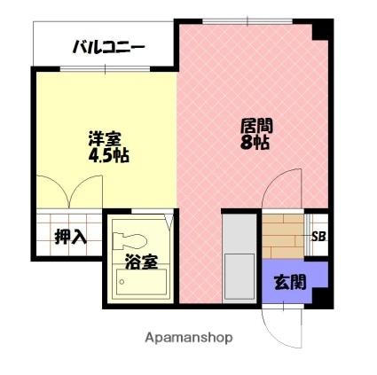 ドアージ3条Ａ館 601｜北海道旭川市三条通４丁目(賃貸マンション1LDK・6階・31.44㎡)の写真 その2