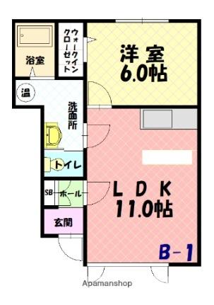 リバーサイド8条西 B1 ｜ 北海道旭川市八条西４丁目（賃貸アパート1LDK・1階・41.56㎡） その2