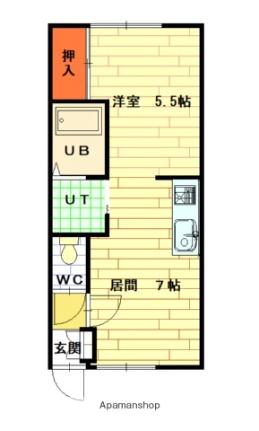 ロピア146 103｜北海道旭川市豊岡十四条６丁目(賃貸アパート1DK・1階・29.16㎡)の写真 その2