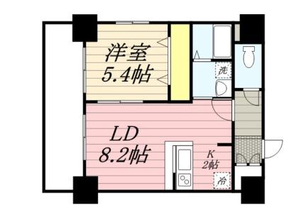 サンコート本通　ガーデンヒルズ 505｜北海道札幌市白石区本通１４丁目南(賃貸マンション1LDK・5階・37.80㎡)の写真 その2