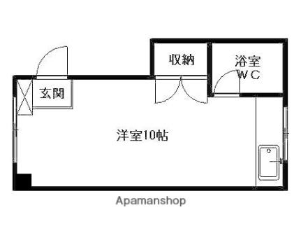 ボックス15 3-D｜北海道札幌市東区北十五条東２丁目(賃貸マンション1R・3階・19.44㎡)の写真 その2