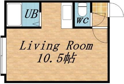 瀬比亜館北14条 302｜北海道札幌市東区北十四条東１０丁目(賃貸アパート1R・3階・15.59㎡)の写真 その2