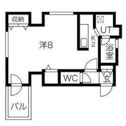 北24条駅 4.4万円