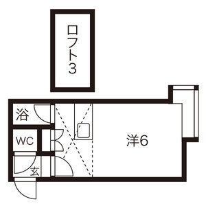 マクセル北28条 B103｜北海道札幌市北区北二十八条西１０丁目(賃貸アパート1DK・1階・26.40㎡)の写真 その2