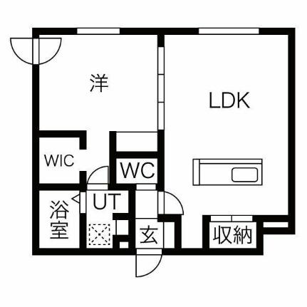 仮）Ｒーｆｉｎｏ北8条 306｜北海道札幌市中央区北八条西２０丁目(賃貸マンション1LDK・3階・44.72㎡)の写真 その2