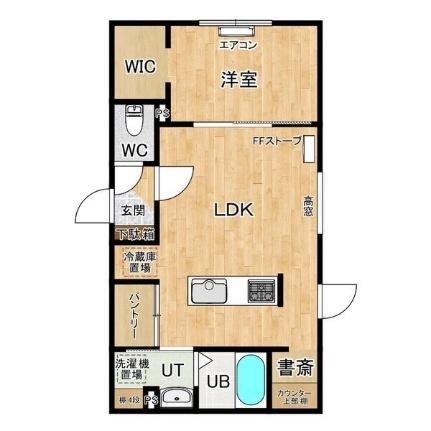 仮）二十四軒3条5丁目ＭＳ 101｜北海道札幌市西区二十四軒三条５丁目(賃貸マンション1LDK・1階・40.22㎡)の写真 その2