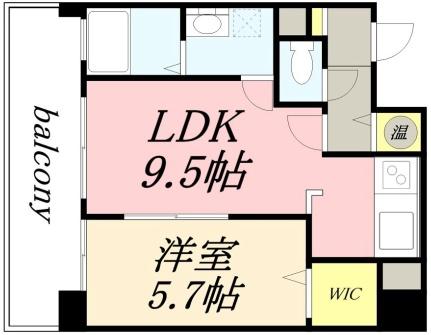 オタルベイサイドシティ7棟 306｜北海道小樽市築港(賃貸アパート1DK・3階・40.32㎡)の写真 その2