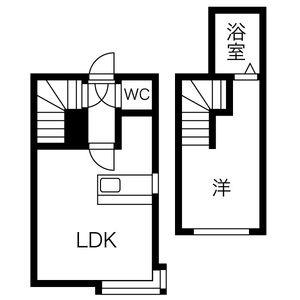 ＡＭＳ入船Ｖ 101｜北海道小樽市入船５丁目(賃貸アパート1LDK・2階・25.20㎡)の写真 その2